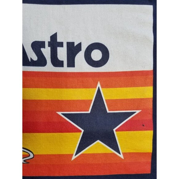 Astro Dog Graphic Houston Astros Gildan Short Sleeve Blue Tee Shirt Men's 5XL - Picture 5 of 16